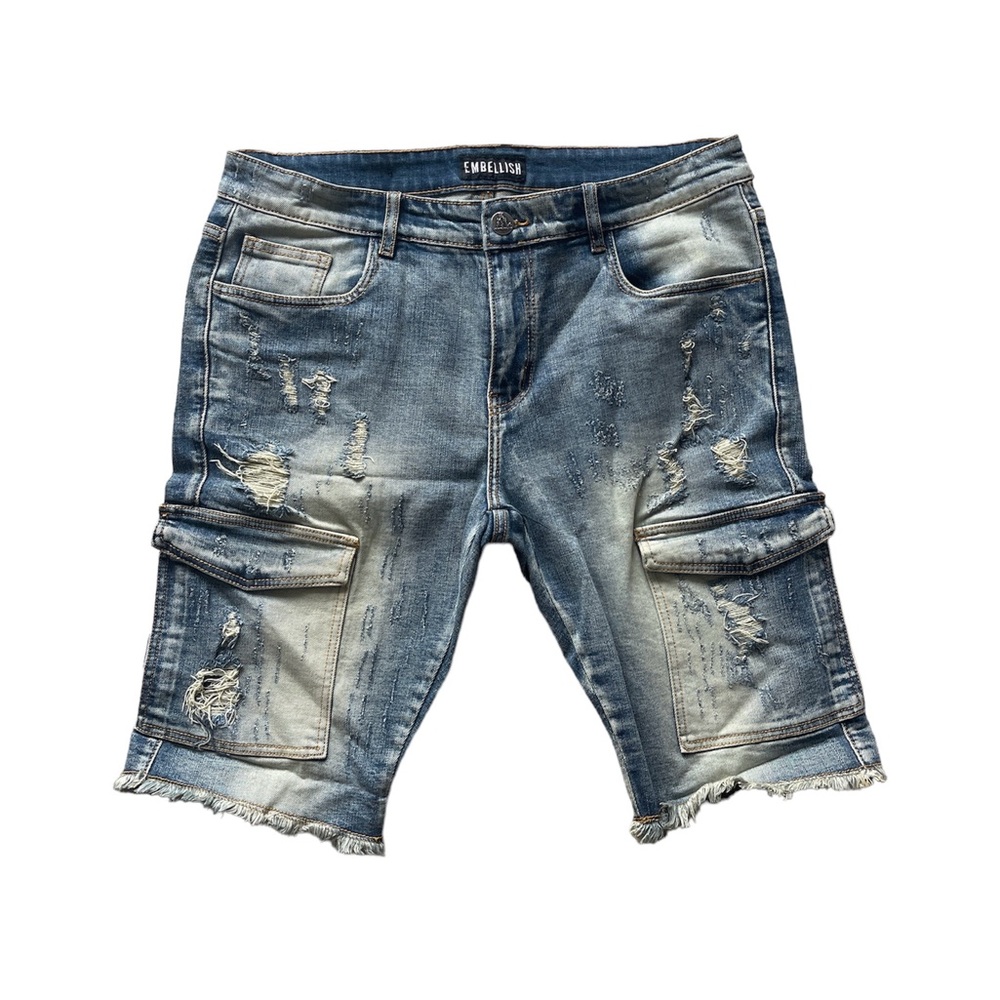 Embellish Men’s Denim Jean Shorts
